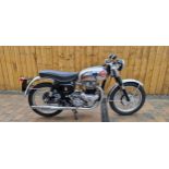 1953 BSA A10/Road Rocket, 650cc. Registration number CSL 312 (non transferrable). Frame number BA