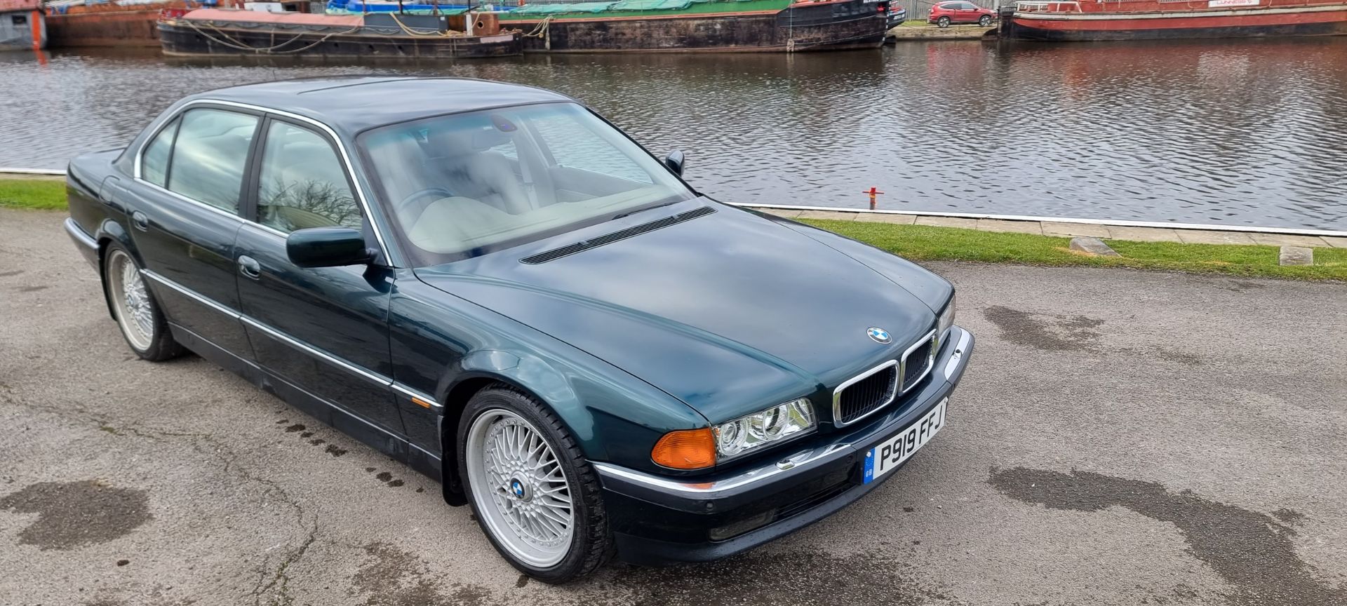 1996 BMW 740iL, 4398cc. Registration number P919 FFJ. Chassis number WBAGJ82060DB29182. Engine - Image 4 of 30