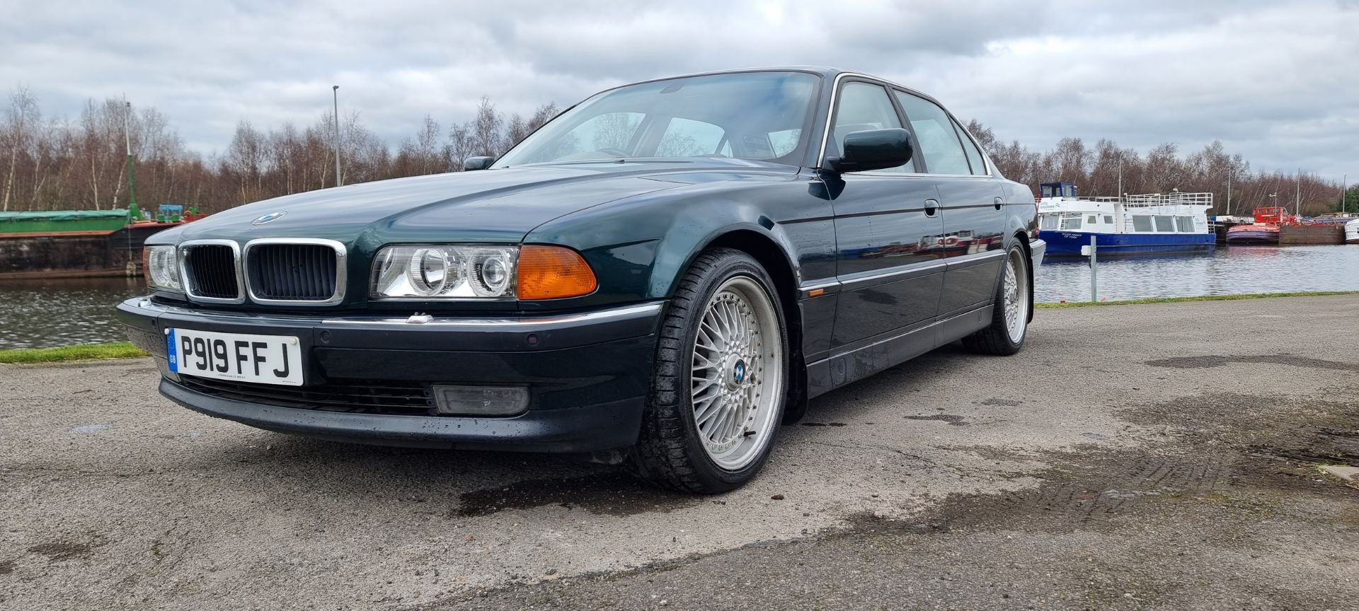 1996 BMW 740iL, 4398cc. Registration number P919 FFJ. Chassis number WBAGJ82060DB29182. Engine - Image 2 of 30