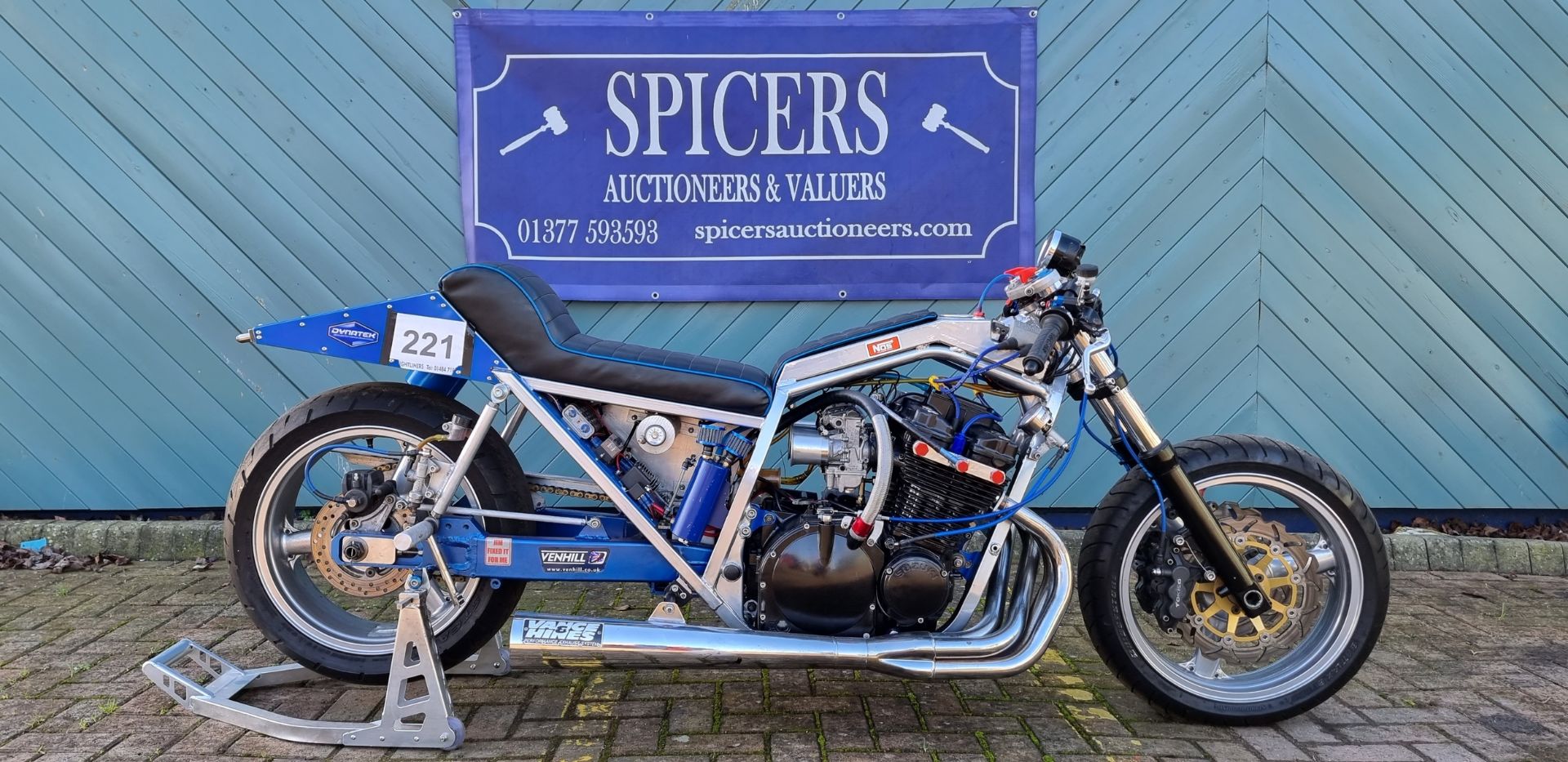 c.2017/18 “Sharpe Shooter” drag bike, 1229cc. Registration number not registered. Frame number - Image 29 of 32