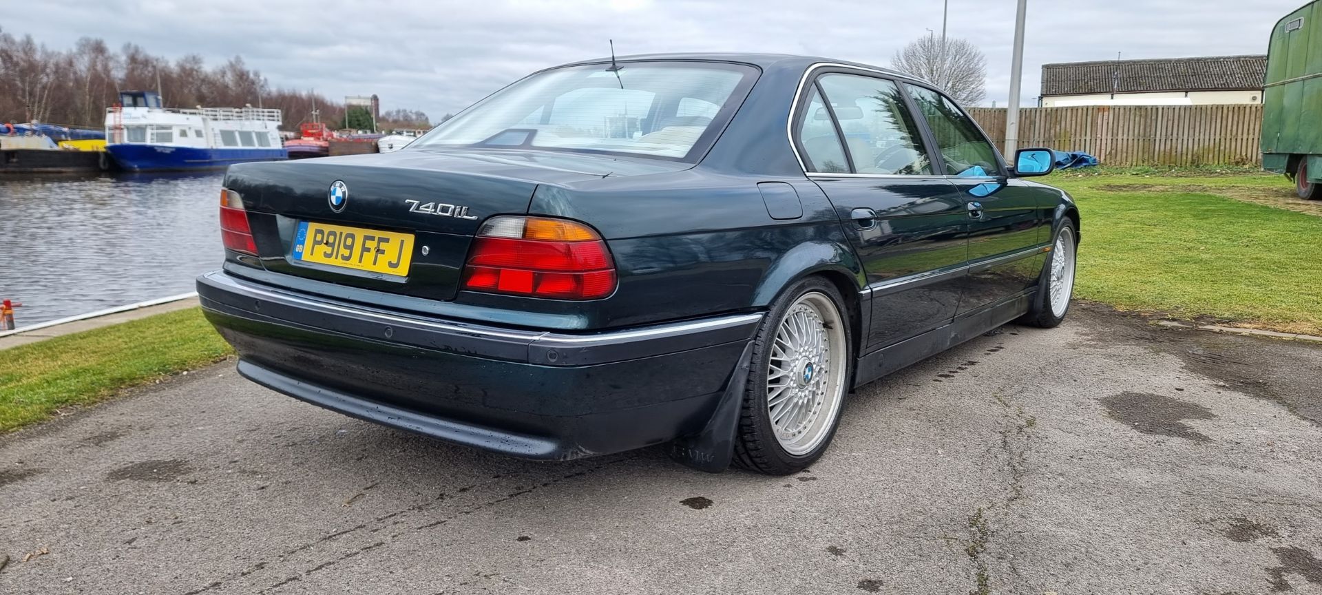 1996 BMW 740iL, 4398cc. Registration number P919 FFJ. Chassis number WBAGJ82060DB29182. Engine - Image 9 of 30