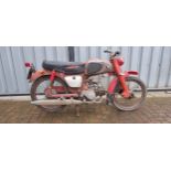 c. 1960-62 Honda C110D Sports Cub, 49cc, project. Registration number 508 FUB (not recorded with