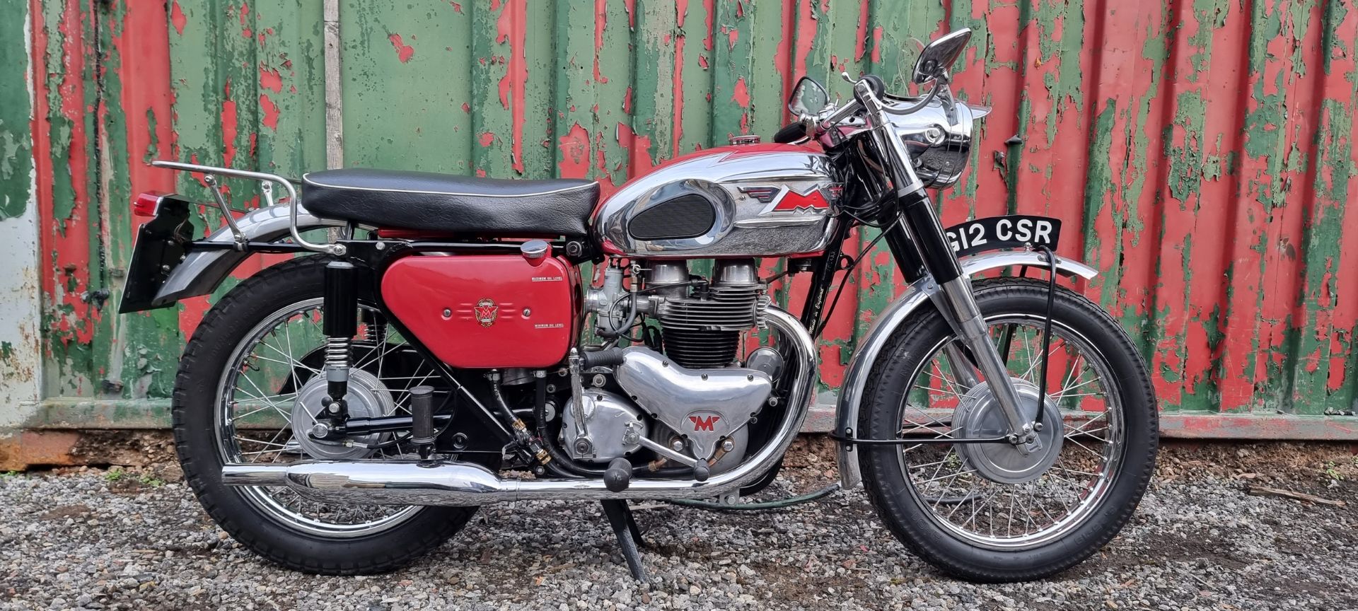 1964 Matchless G12 CSR, 648cc. Registration number CTN 372B. Frame number overpainted A85338. Engine