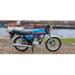 1981 Honda CB100N, 99cc. Registration number UDD 698X. Frame number CB100 1020513. Engine number