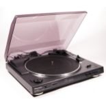 A Pioneer PL-990 turntable (serial No PFHN049623YY) with power and audio cables