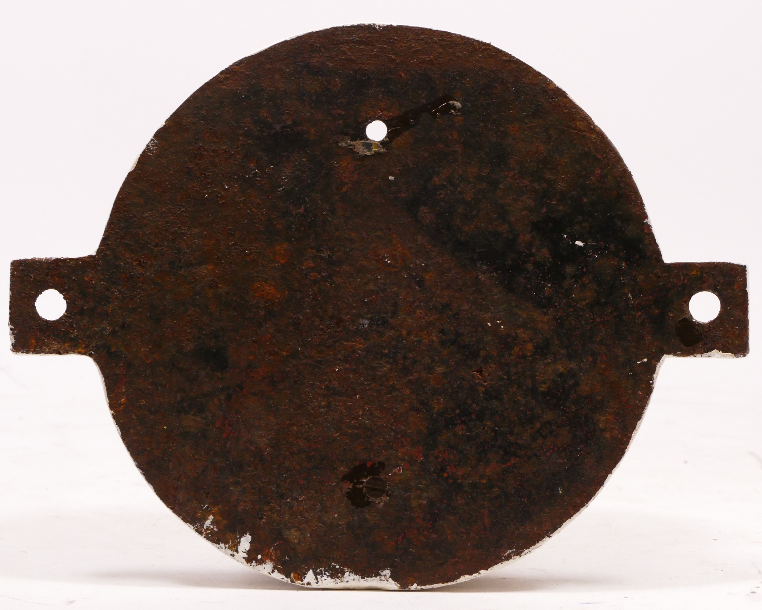 A round cast-iron G.W.R., 12 ton, 1901, wagon plate, 47363 - Image 2 of 2