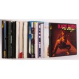 Thirty three vinyl singles to include Kate Bush - On Stage, Roxy - Angel Eyes, Queen - Flash,