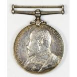 Edward VII Volunteer Long Service medal, awarded to 1000 Pte. R.A. Cullen, 4th V.B.A. & S.Horse