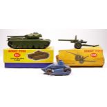 A Dinky Toys Military Vehicle, Centurion Tank, 651, original box, together with a Dinky Toys 5.5