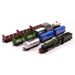 A Hornby OO gauge loco and tender, Albert Hall, 4983, in G.W.R green livery, together with a