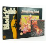 Two Black Sabbath vinyl LPs, to include Black Sabbath - Sabbath Bloody Sabbath (1973), WWA