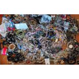 A collection of costume jewellery approx 10kg.