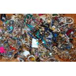 A collection of costume jewellery approx 10kg.