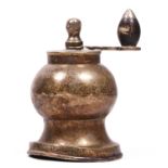 A silver pepper grinder, London 1910, 8cm.