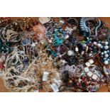 A collection of costume jewellery approx 10kg.