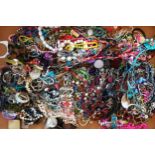 A collection of costume jewellery approx 10kg.