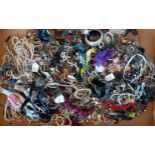 A collection of costume jewellery, approx 10kg in weight.