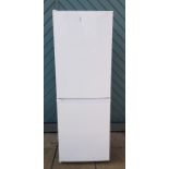 A Beko freestanding fridge/freezer, model CCFM1552W, H151, W53cm.