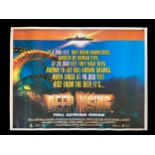 Deep Rising (1998), Horror movie poster, starring Treat Williams, Famke Janssen and Anthony Heald,