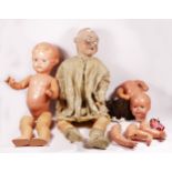 A 19th century German Schoenau & Hoffmeister bisque head doll, impressed SH Star PB 914 9, head