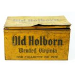 Old Holborn, Blended Virginia, tobacco tin, 4.5 x 22 x 11cm.