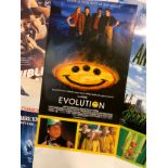 Approximately 200 film and tv promotional posters, to include Shrek, Evolution, Disney's Tarzan,