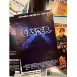 Approximately 200 film and tv promotional posters, to include Casper, The General's Daughter,