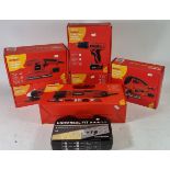 Six Amtech power tools, new old stock, to include a 10.8V li-ion cordless driver, a 600W pendulum