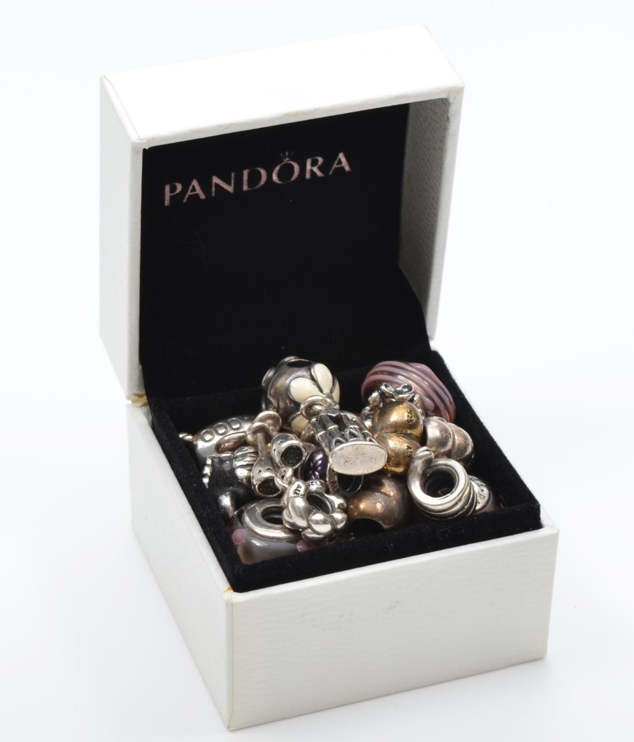 Pandora, twenty various charms, box, 67gm - Image 3 of 3