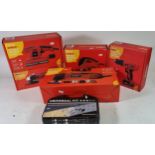 Five Amtech power tools, new old stock, to include a 10.8V Li-ion cordless driver, a 180W sander,