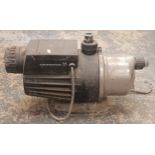 A Grundfos booster pump. Model 965154-18