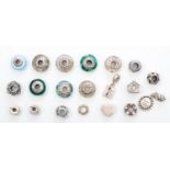 Pandora, twenty various charms, box, 54gm