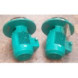 Two Wilo heating pump replacement impellers. Model ATS 50/200-1