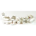 A coffee service by Princess, consisting of coffee pot, saucers, coffee cups, tea cups, sugar bowl