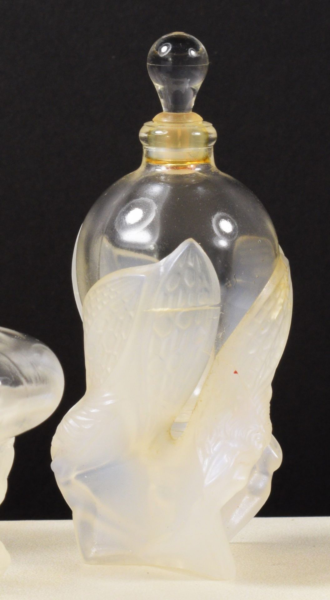 Lalique "Les Flacons Miniatures", perfume bottles, 1998, 1999, 2000 edition, cased with display card - Image 7 of 9