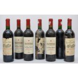 Eleven bottles of wine, to include Barrail Saint Andre 2005 x 3, La Fleur Baron 2013 x 3, St Emilion