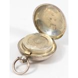 A Victorian silver sovereign case, Chester 1900, 20gm