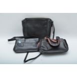 Three Radley handbags, to include a black leather shoulder bag (60452), 24cm x 30cm, in dust bag,