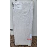 A Zehnder chrome bathroom radiator NOS, 1200 x 500