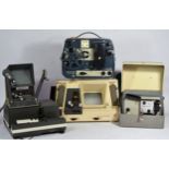 Nine viewers, film and slide projectors, to include a Kodak Brownie Eight-61, a Leitz Wetzlar