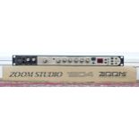 A Zoom 1204 multi effects processor, rack mountable, original box with manual