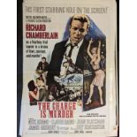 Fifteen film posters, approximately 70cm x 105cm (sizes do vary), to include Silence, The Charge