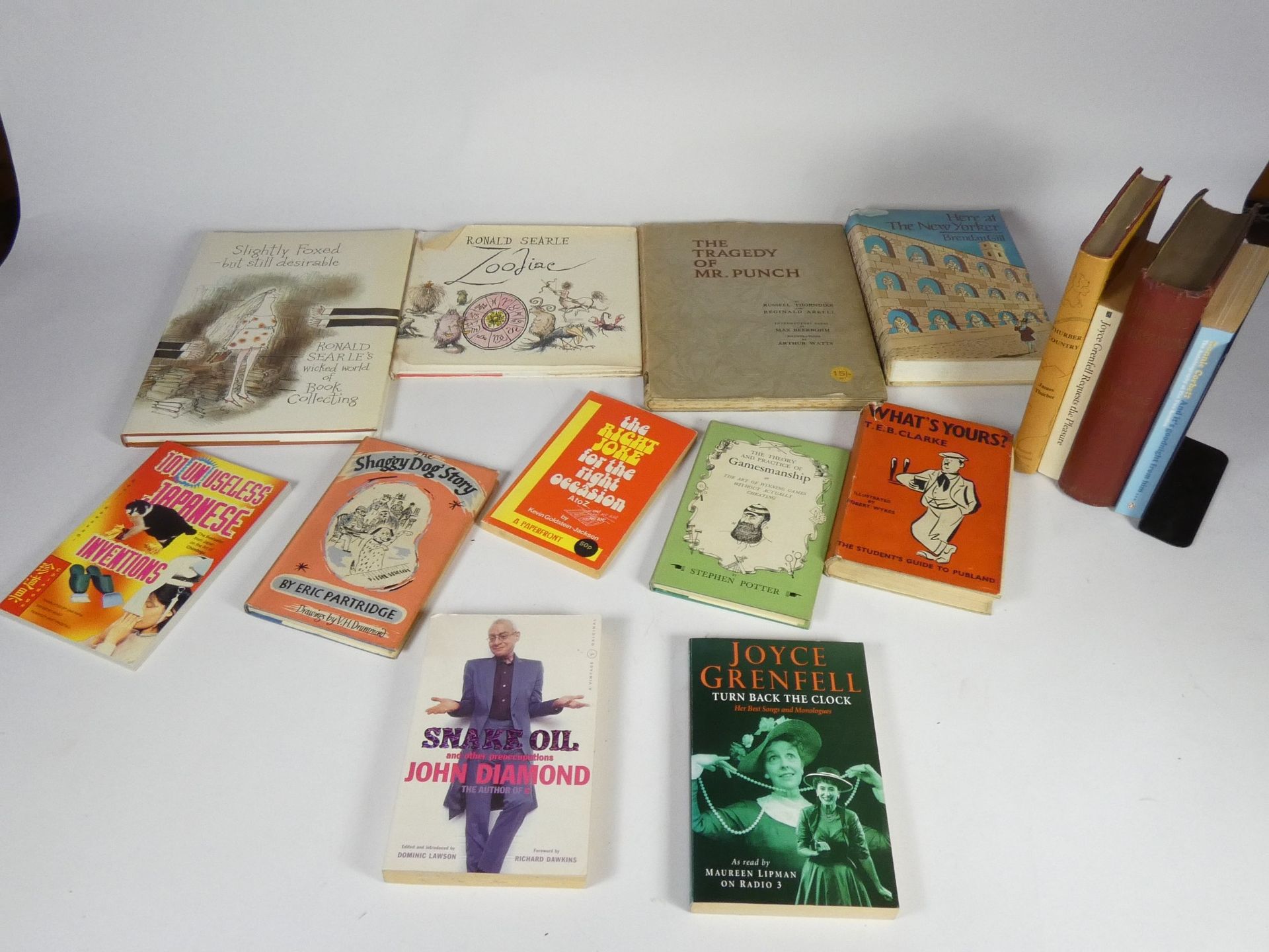 Humour. Hardbacks and Paperbacks including Osbert Lancaster, James Thurber and Pam Ayres and older - Image 2 of 3