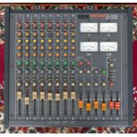 A Tascam M-208 8 channel mixer
