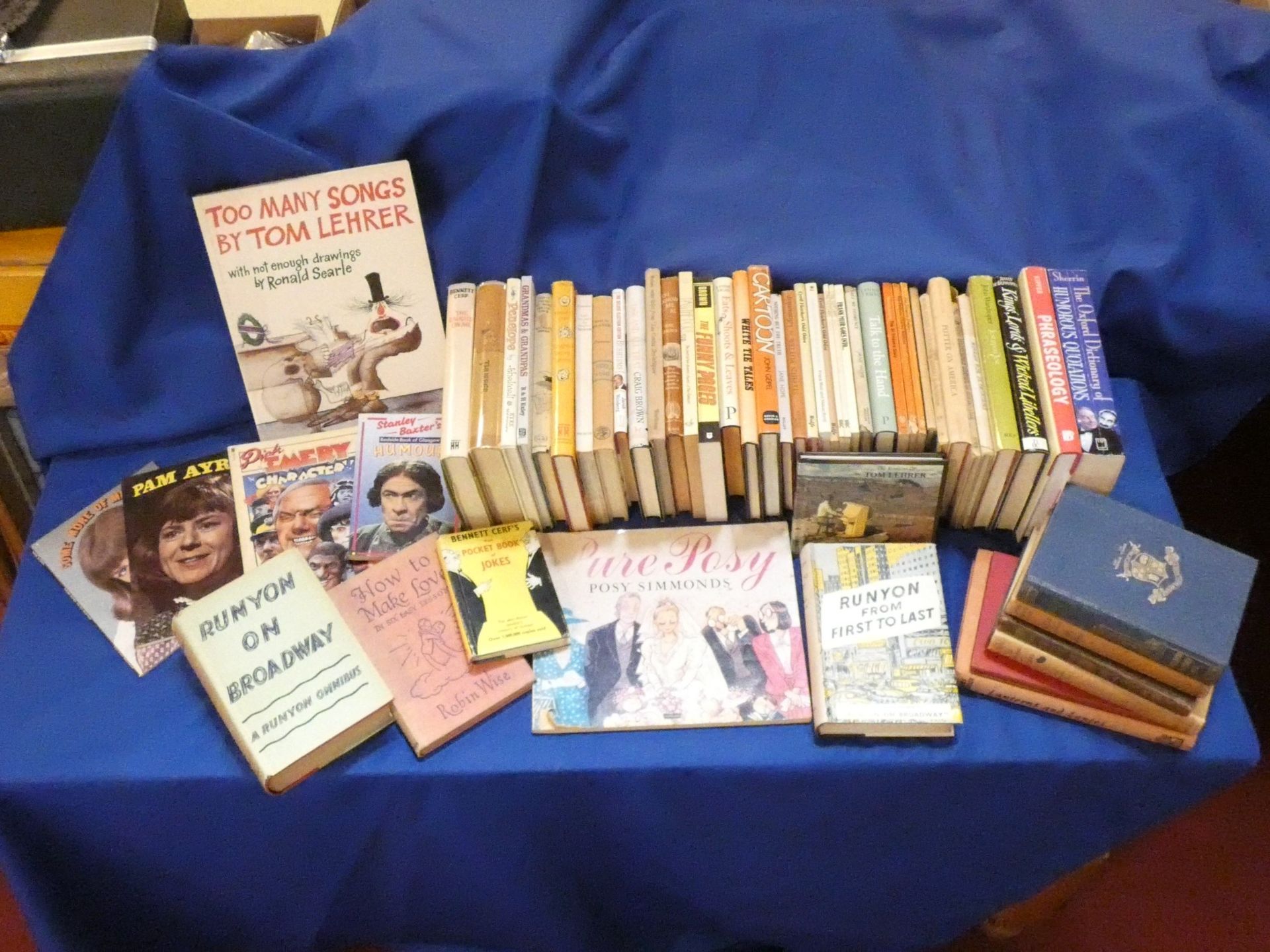 Humour. Hardbacks and Paperbacks including Osbert Lancaster, James Thurber and Pam Ayres and older - Image 3 of 3
