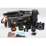 A Zenith Photosniper kit, consisting of a Zenith12S 35mm film camera, a Tair-3S 300mm f4.5 lens, a