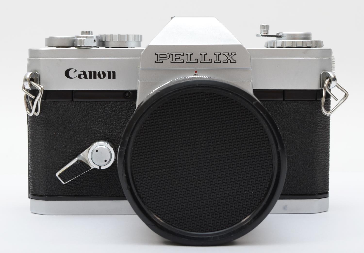 A Canon Pellix 35mm film camera, with a Canon 50mm f1.4 lens - Image 2 of 2