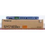 A Roland SRV-3030D 24bit digital reverb effects processor, rack mountable, original box with manual