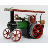 A Mamod steam tractor, with original burner, 26 x 17 x 12cm