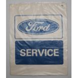 A set of 4 Ford Service paper car mats